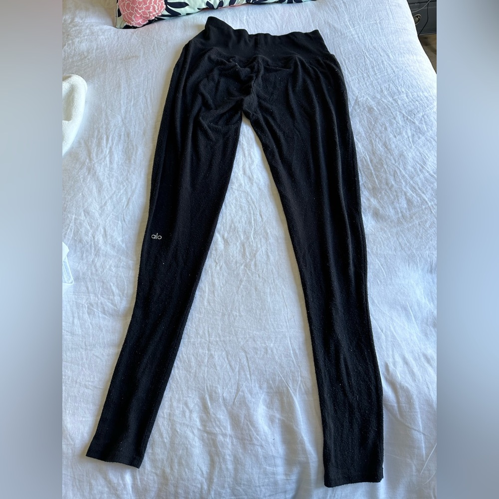 alo black sweatpants/joggers size M